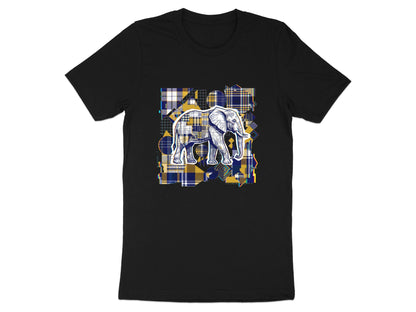 Abstract Geometric Elephant Art Men's Tee