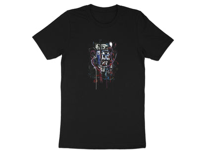Abstract Graffiti Face Graphic Tee