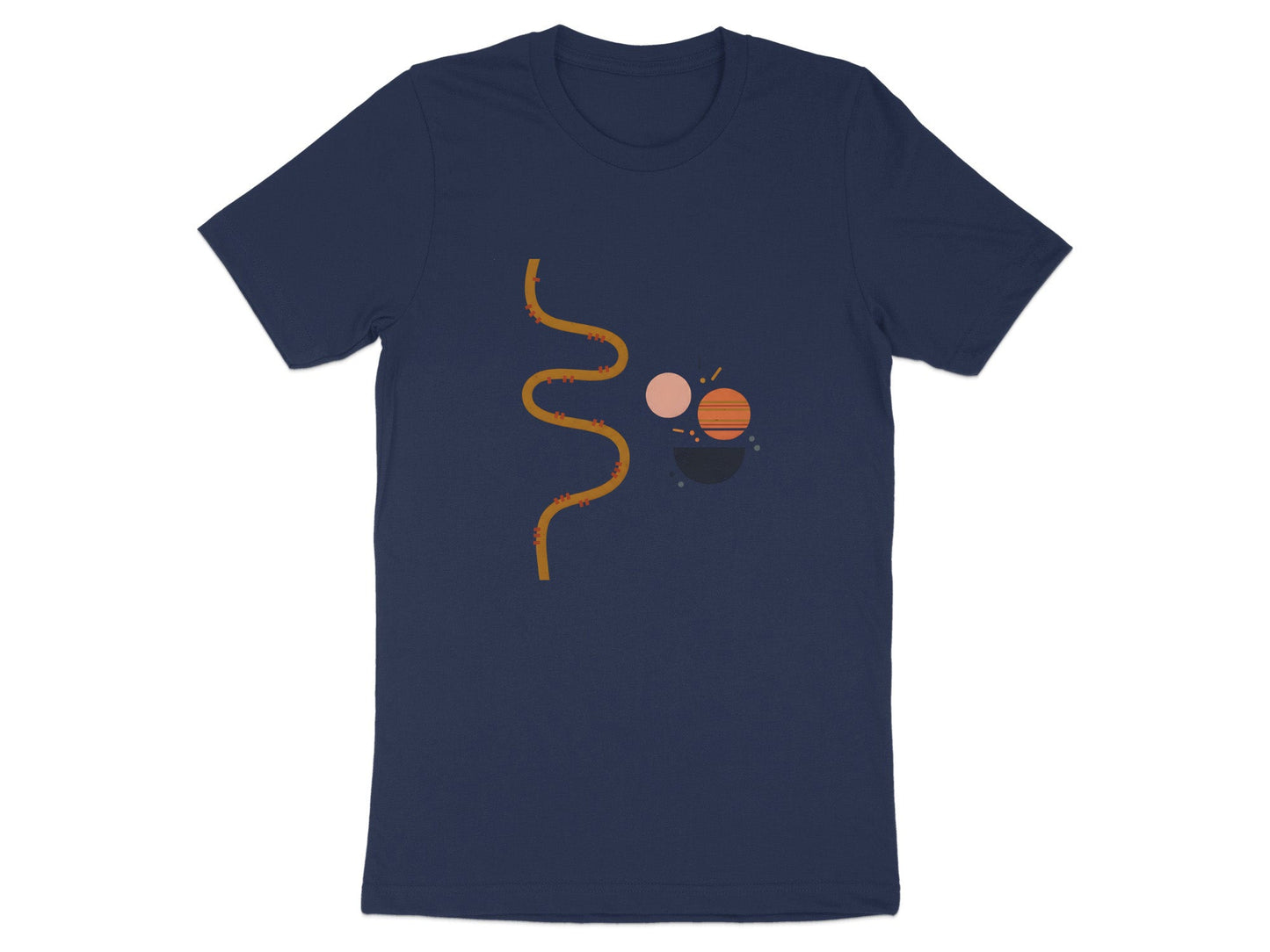 Minimalist Cosmic Path T-Shirt
