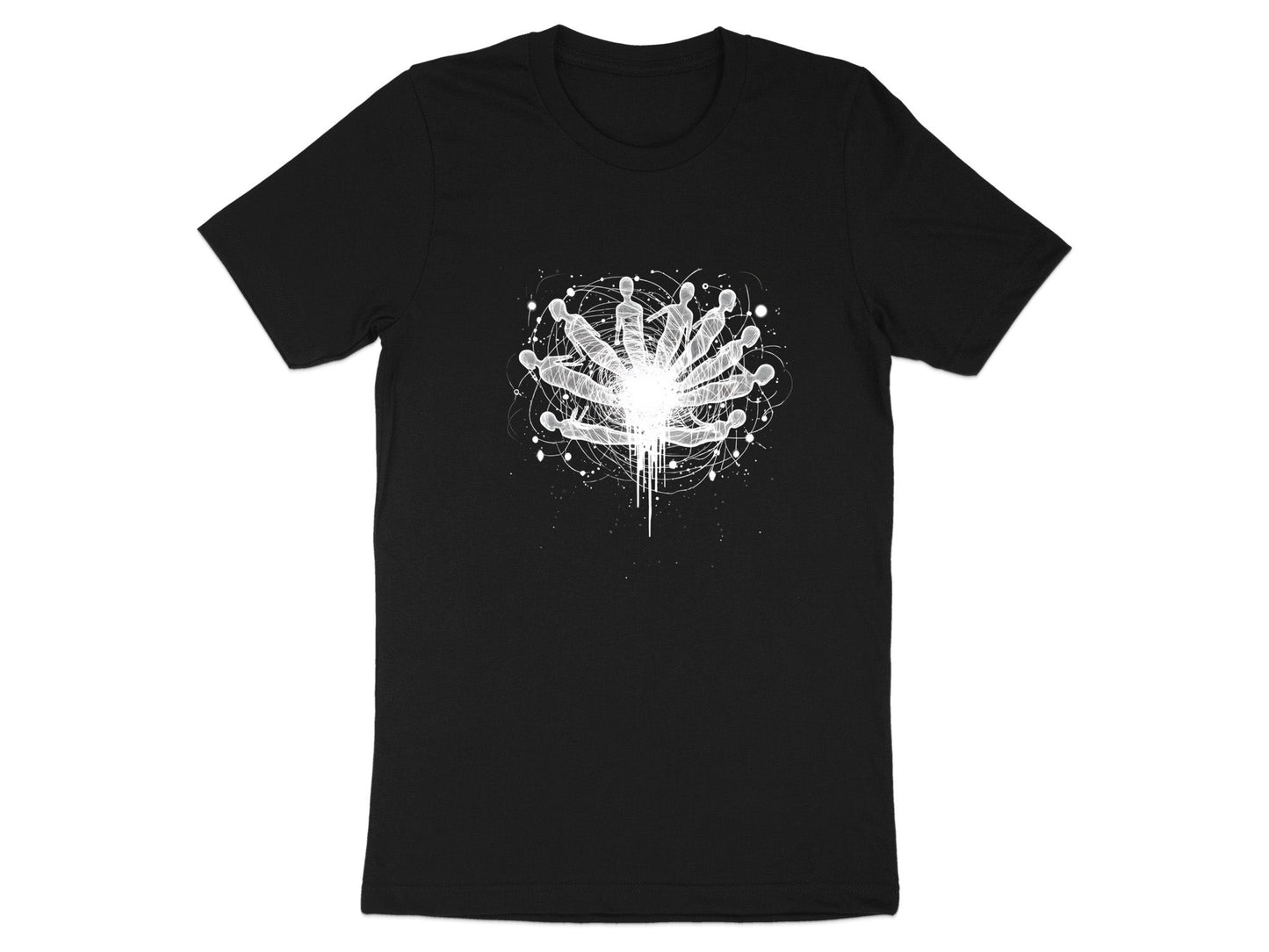 Spiritual Transcendence T-Shirt - Abstract Soul Art Tee