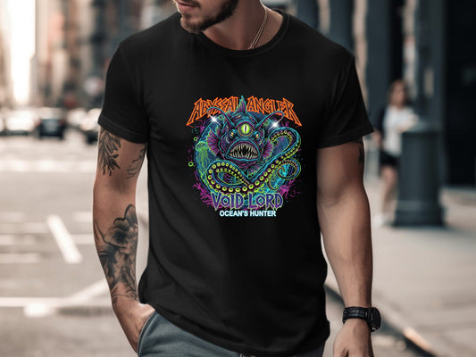 Abyssal Angler Deep Sea Graphic T-Shirt