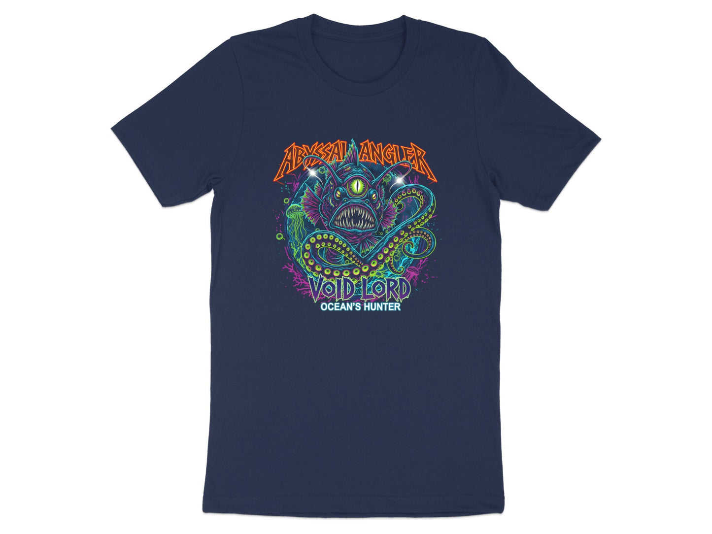 Abyssal Angler Deep Sea Graphic T-Shirt