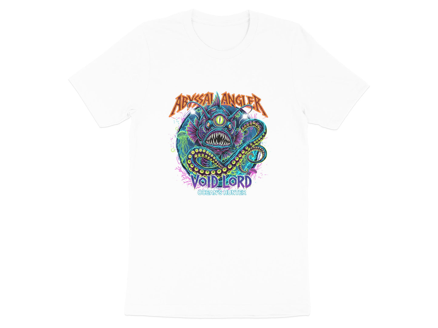 Abyssal Angler Deep Sea Graphic T-Shirt