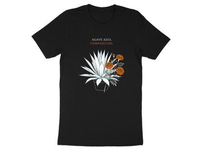 Agave Azul and Cempasúchil Floral Men's Tee
