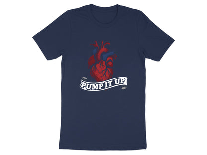 Pump It Up Anatomical Heart T-Shirt - Cardiology Tee