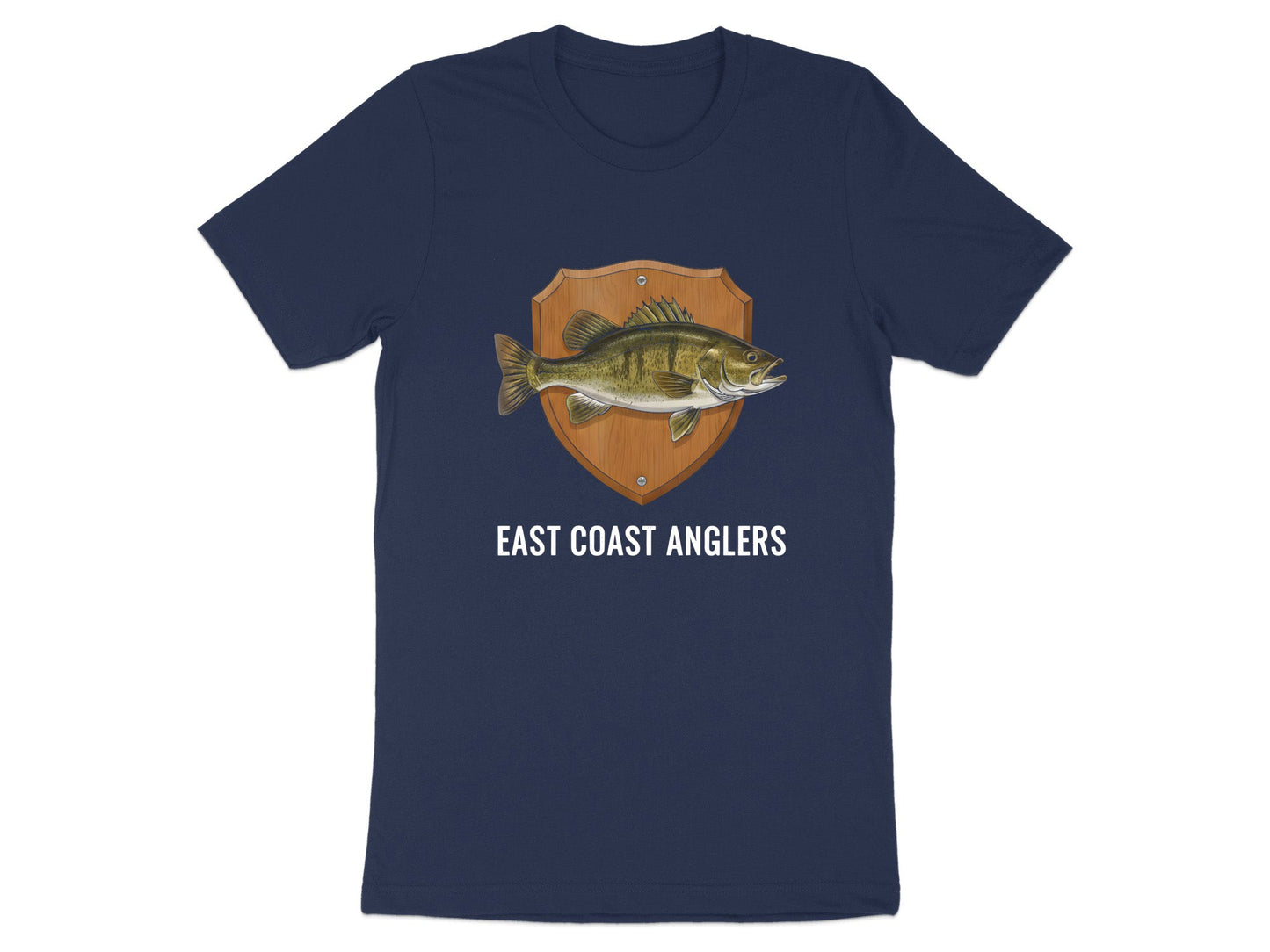 East Coast Anglers Bass Shield T-Shirt