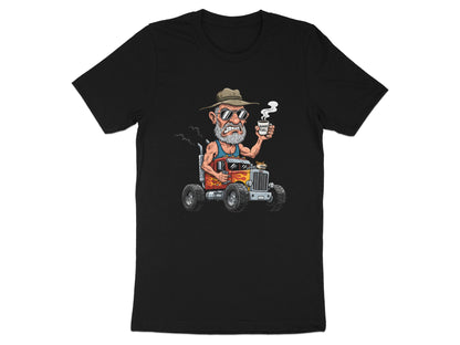 Angry Bearded Trucker 'Dunny Fuel' Graphic T-Shirt