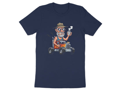 Angry Bearded Trucker 'Dunny Fuel' Graphic T-Shirt