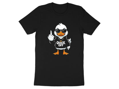 Angry Duck 'Quack Off' Graphic T-Shirt