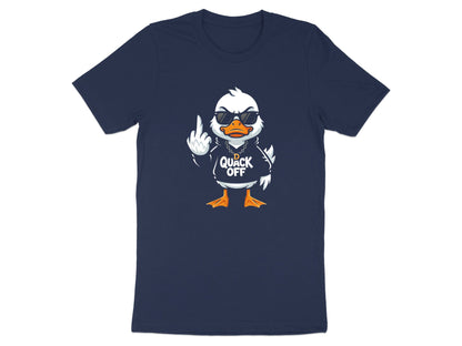 Angry Duck 'Quack Off' Graphic T-Shirt