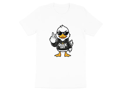 Angry Duck 'Quack Off' Graphic T-Shirt