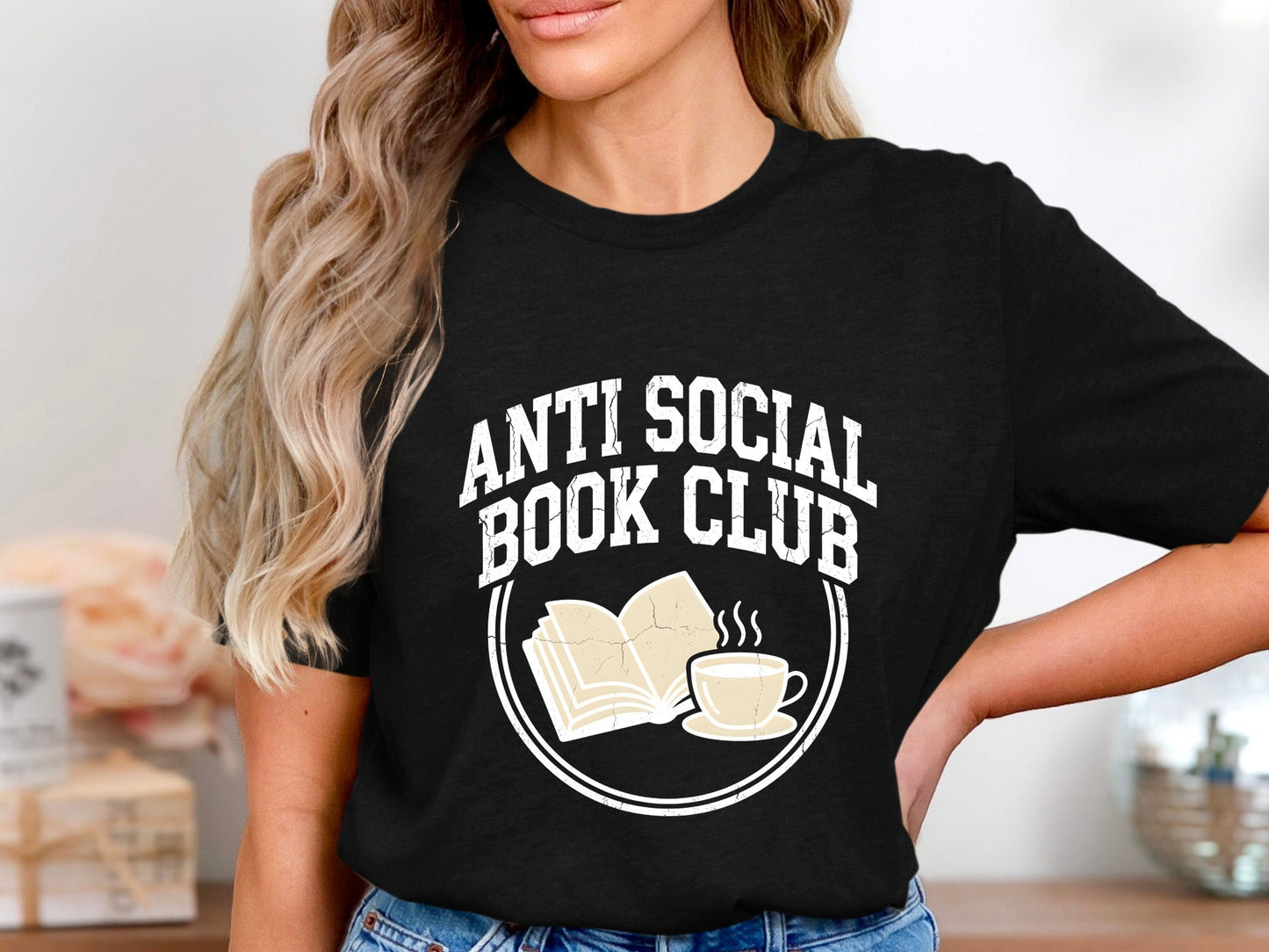 Anti Social Book Club Vintage Graphic T-Shirt