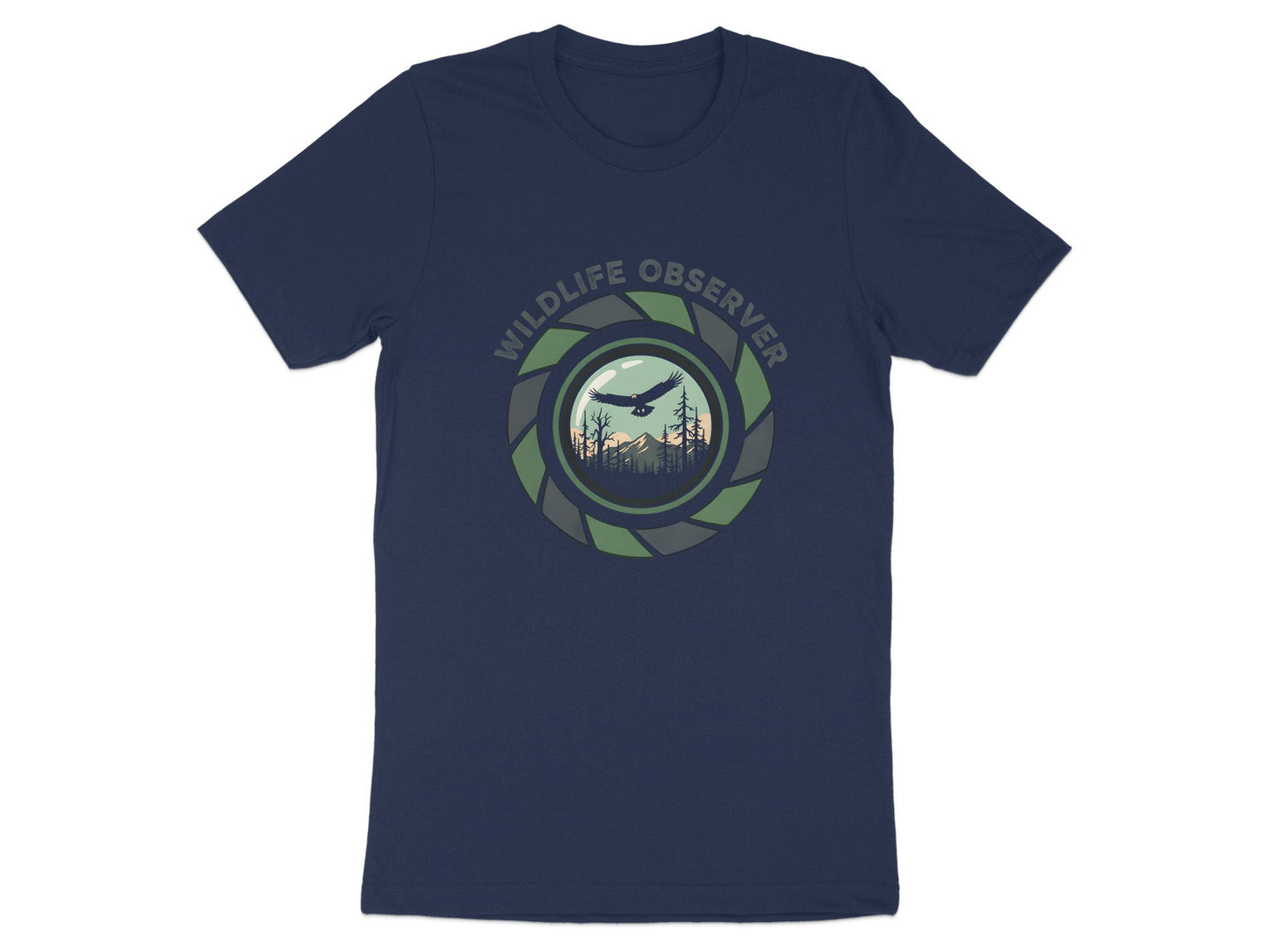 Wildlife Observer Camera Lens Nature T-Shirt