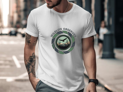 Wildlife Observer Camera Lens Nature T-Shirt