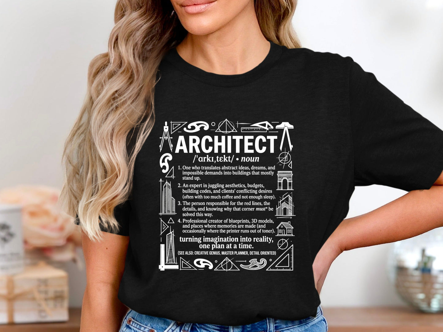 Architect Definition Graphic T-Shirt