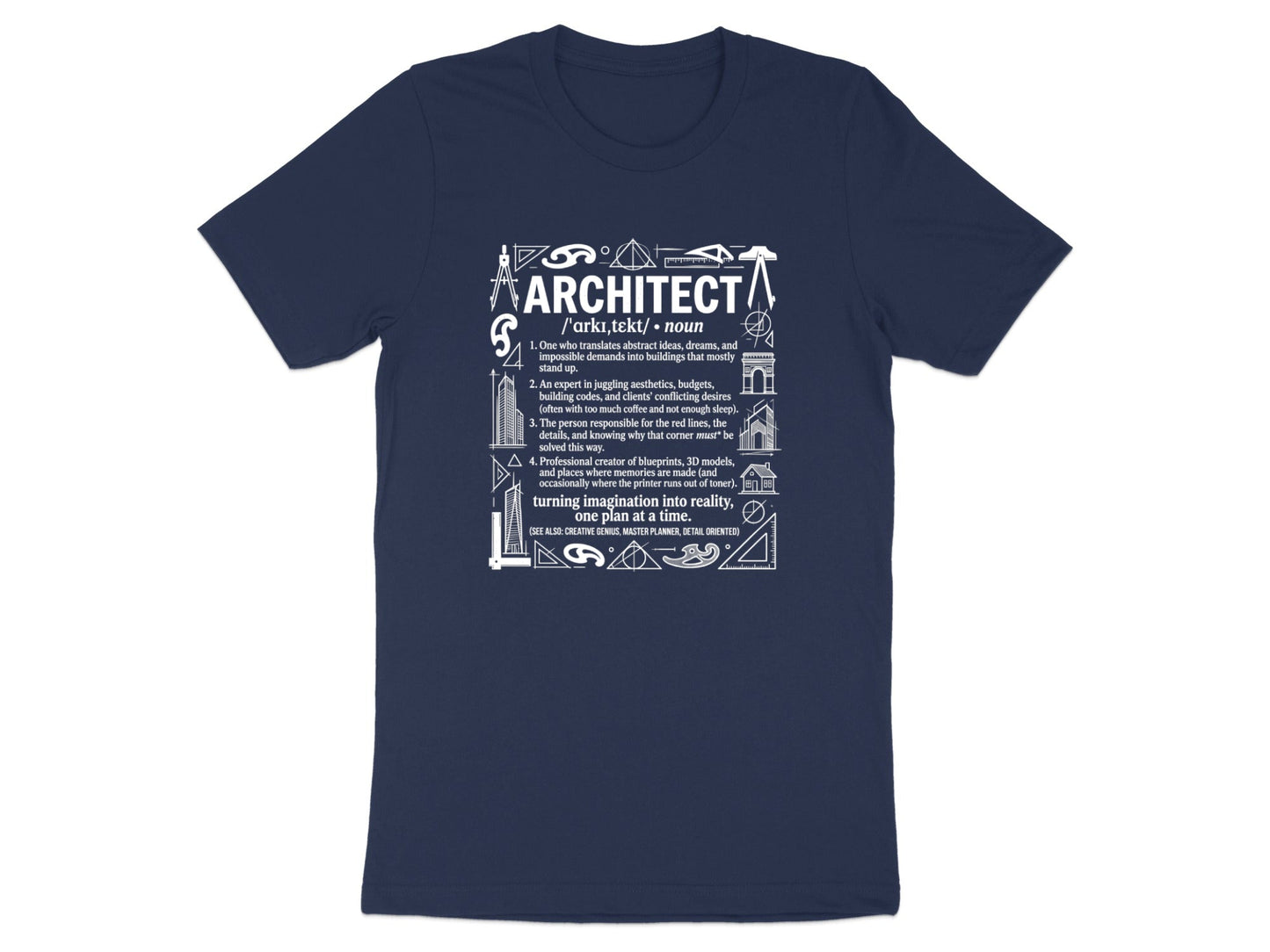 Architect Definition Graphic T-Shirt