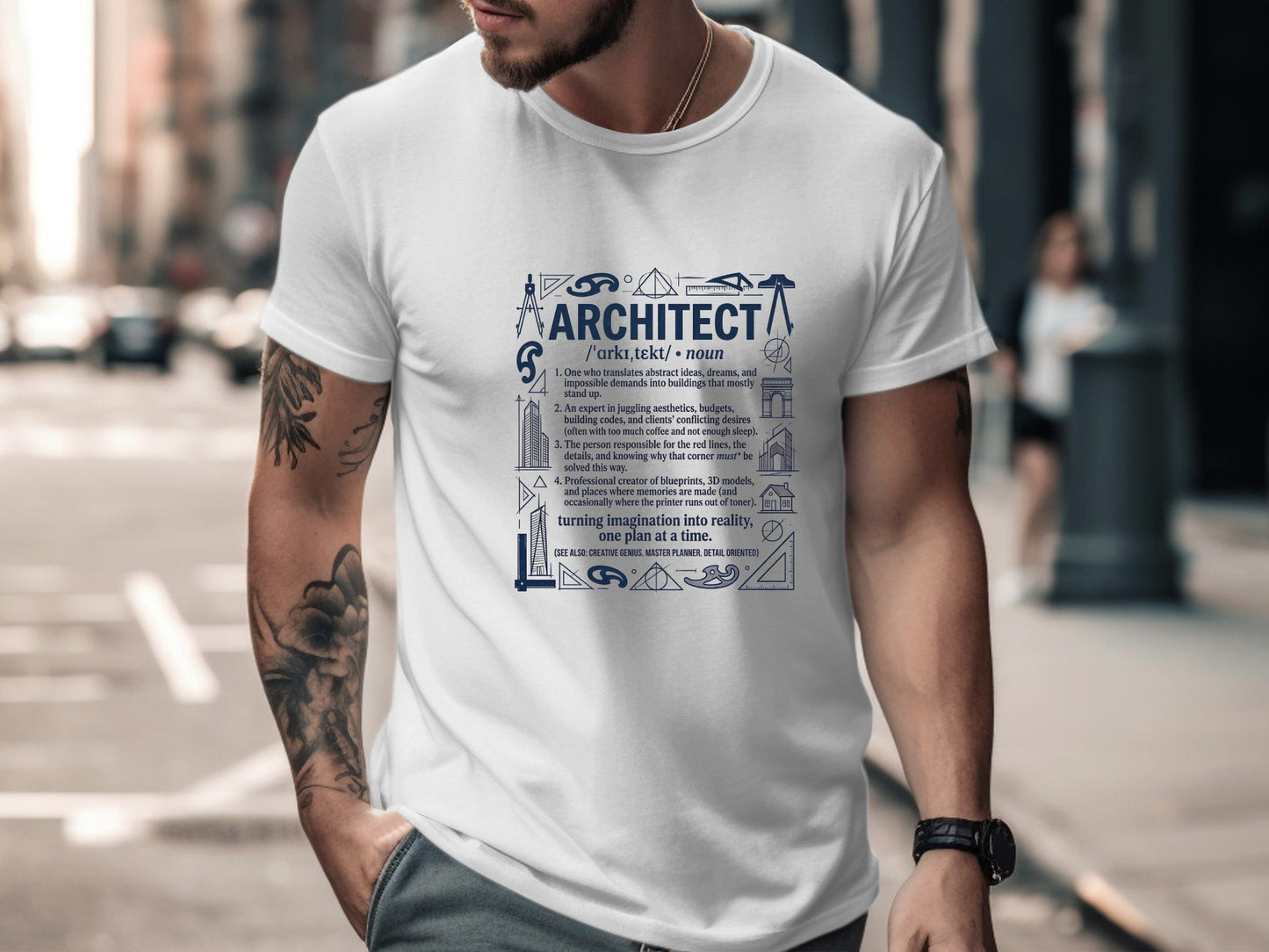 Architect Definition Graphic T-Shirt