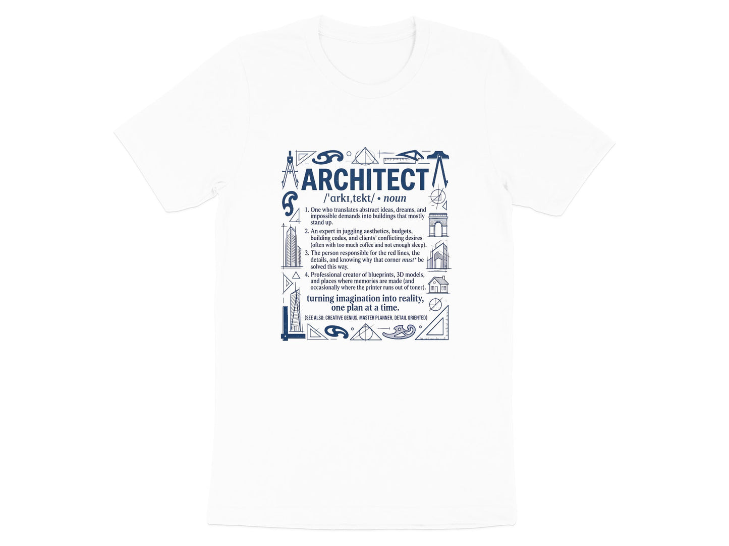 Architect Definition Graphic T-Shirt