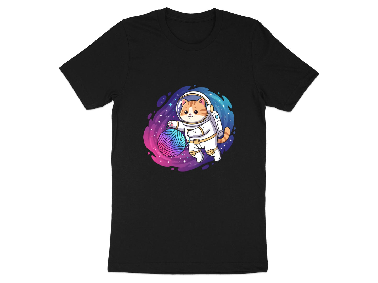 Astro Cat Space Explorer Astronaut T-Shirt