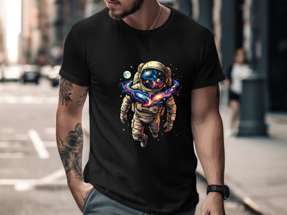 Galaxy Astronaut Surreal Space T-Shirt