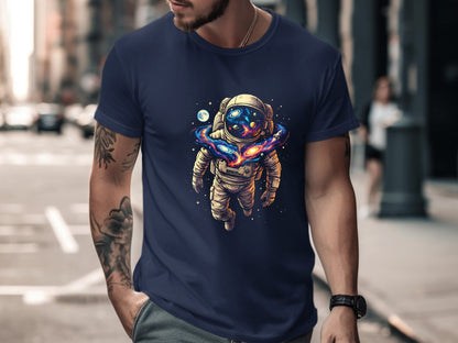 Galaxy Astronaut Surreal Space T-Shirt