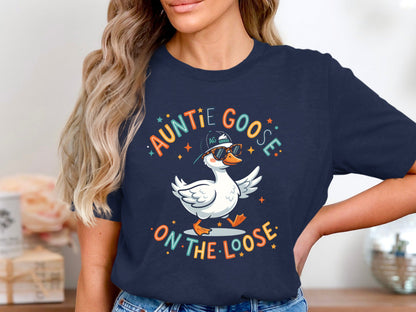 Auntie Goose On The Loose Graphic Tee