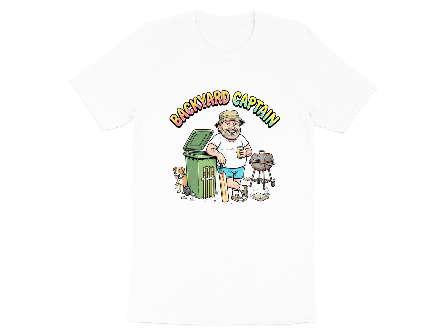 Backyard Captain Aussie Summer T-Shirt