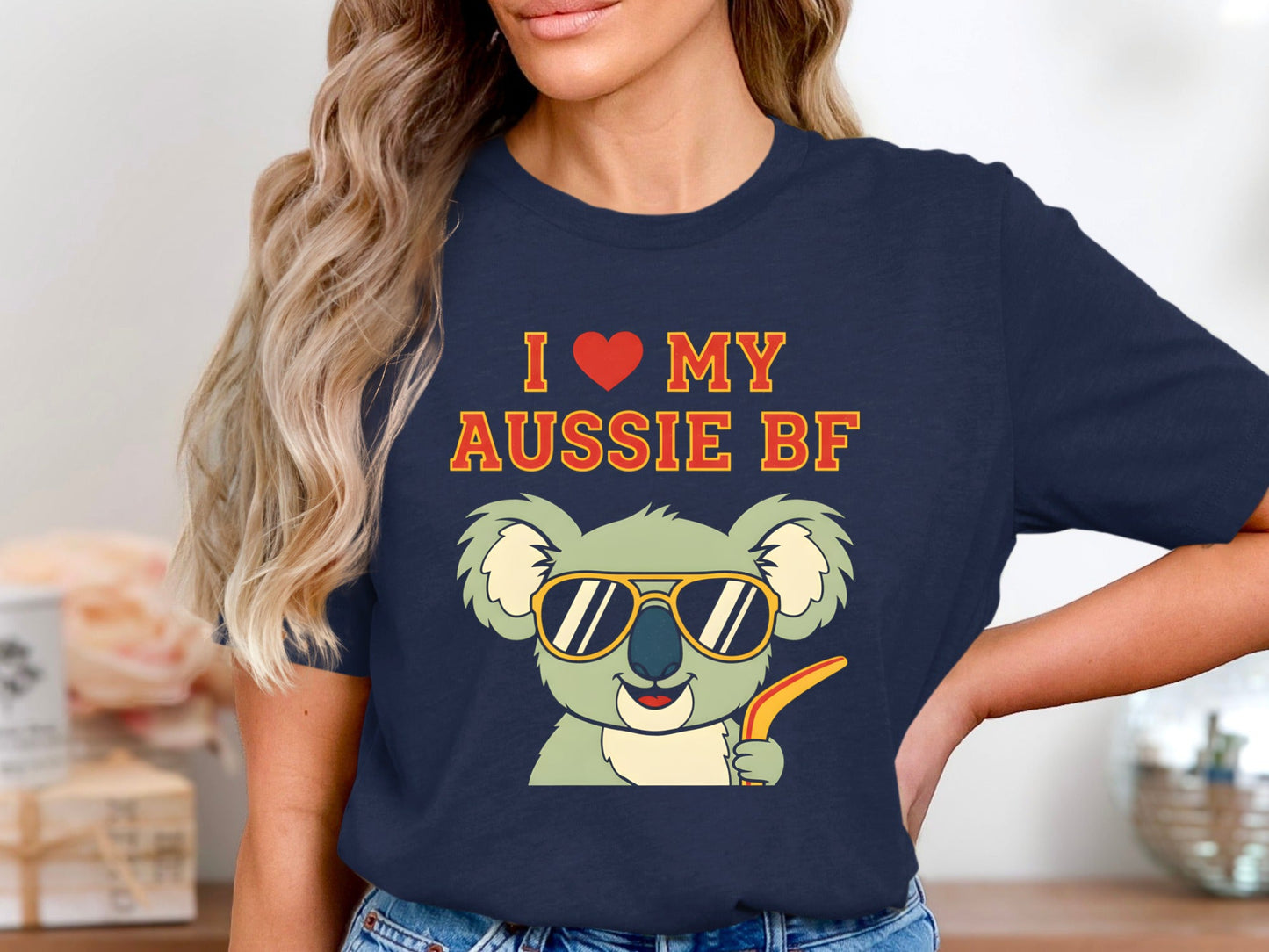 My Aussie Boyfriend Cute Koala Wildlife Tee