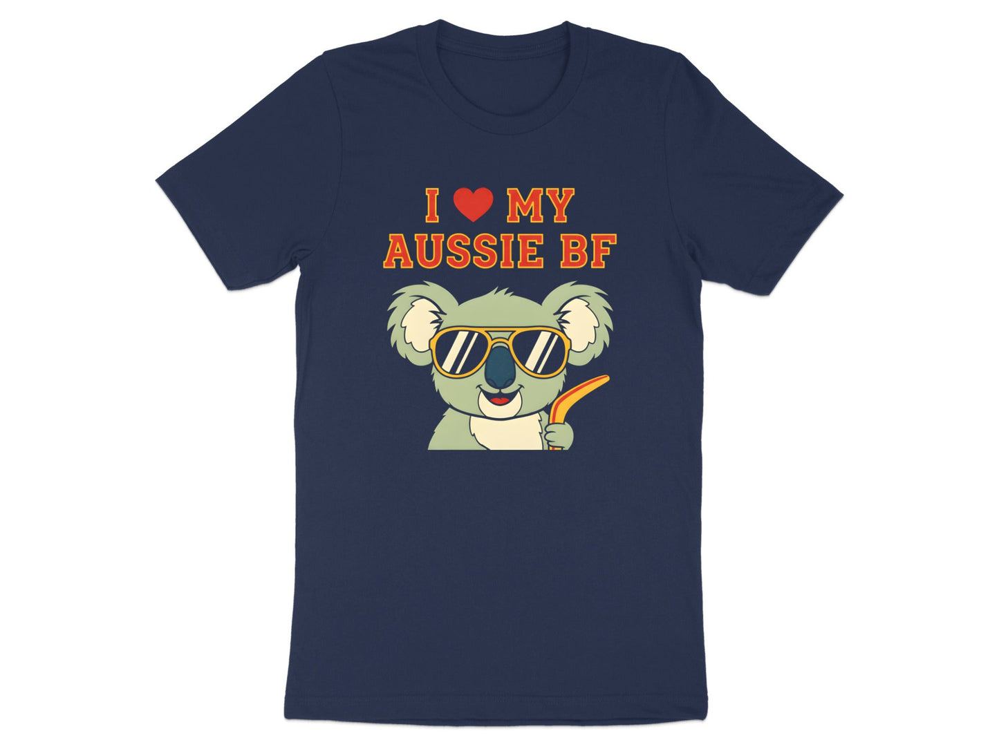 My Aussie Boyfriend Cute Koala Wildlife Tee