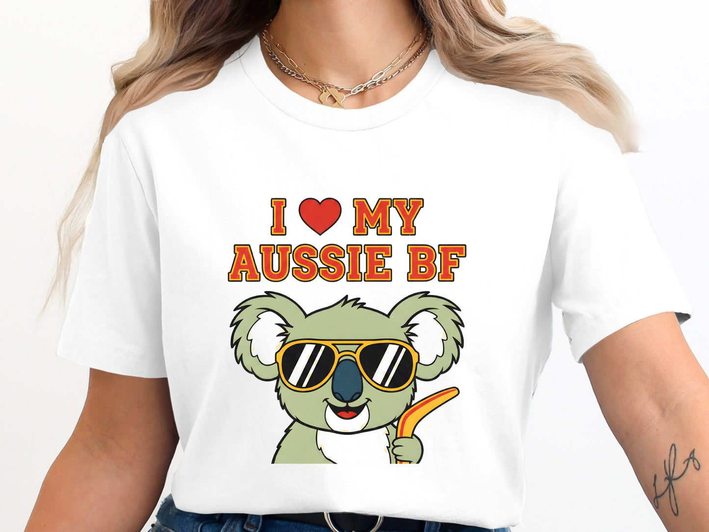 My Aussie Boyfriend Cute Koala Wildlife Tee