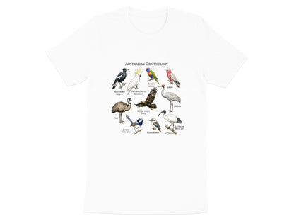 Australian Ornithology Bird Guide T-Shirt | Vintage Nature Tee