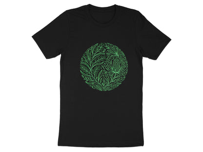 Green Botanical Line Art Banksia T-Shirt