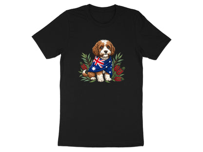 Aussie Dog & Bottlebrush Flag T-Shirt