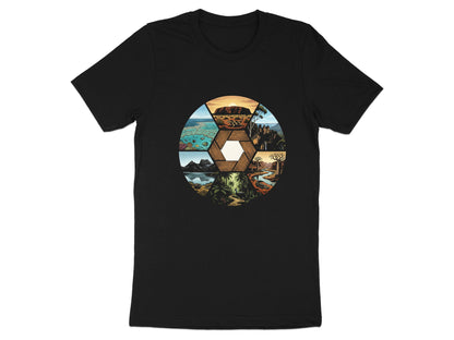 Great Barrier Reef to Uluru Australian Icons Aperture T-Shirt