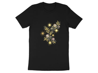 Celestial Banksia & Wattle Starry Night T-Shirt