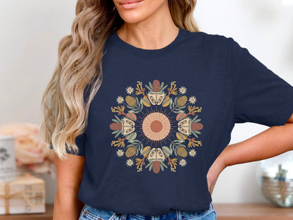 Australian Native Flora Mandala T-Shirt