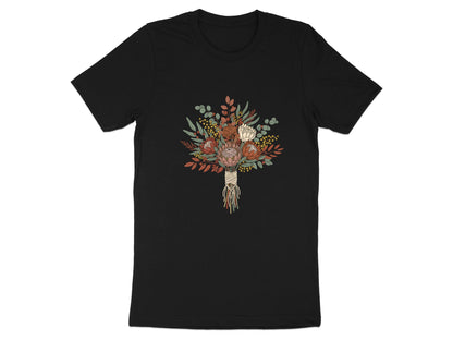 Boho Macrame Native Flora Bouquet T-Shirt