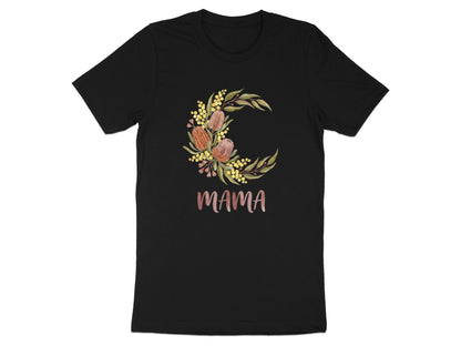 Australian Native Floral Mama Tee - Banksia & Wattle Graphic Shirt