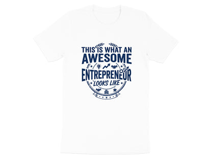 Awesome Entrepreneur Success Graphic T-Shirt - Business Focus Tee