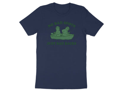 No Bad Spots Just Bad Backs Fishing Bears T-Shirt