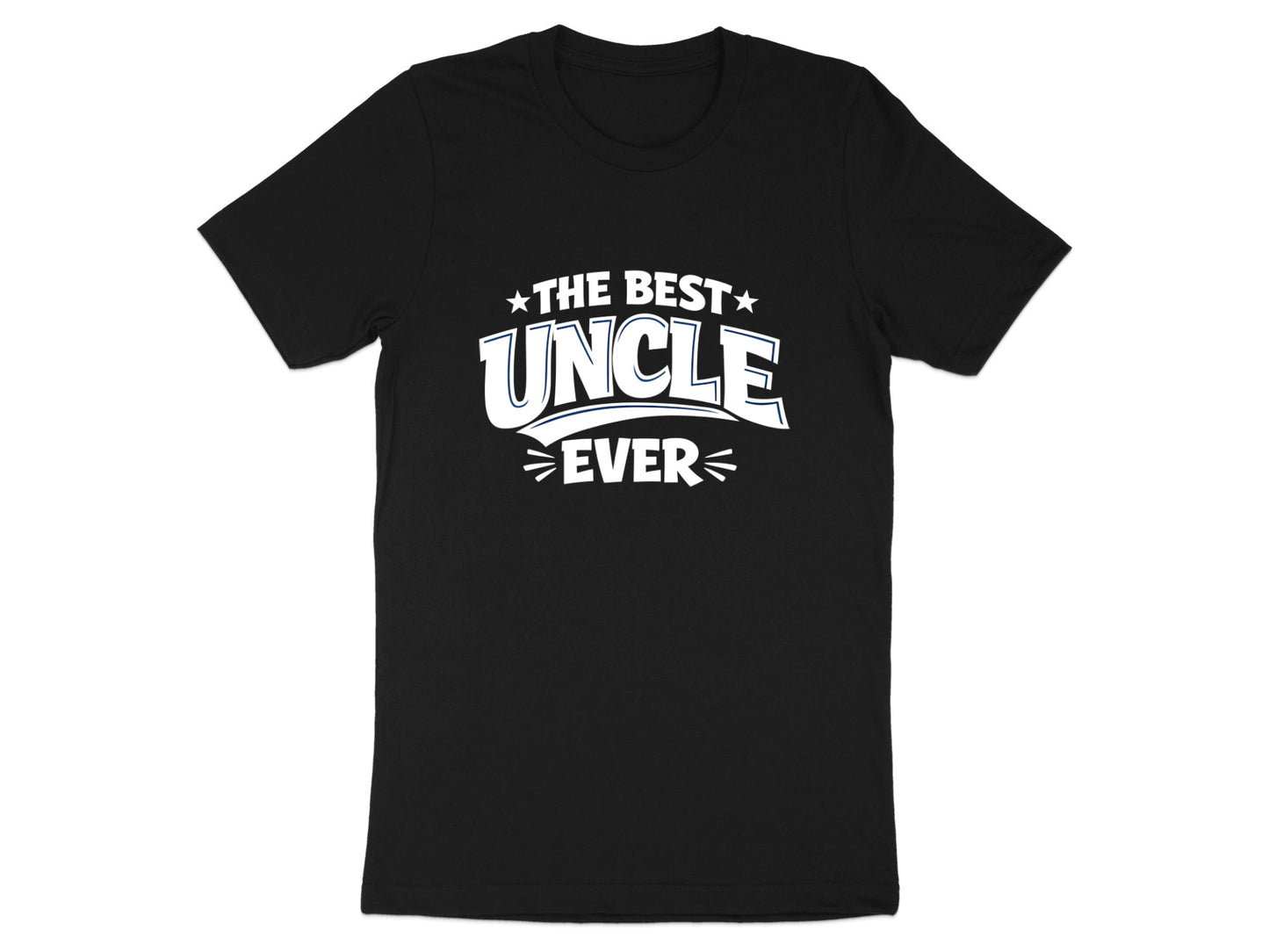 Best Uncle Ever Vintage Graphic Tee - Classic Sibling Gift