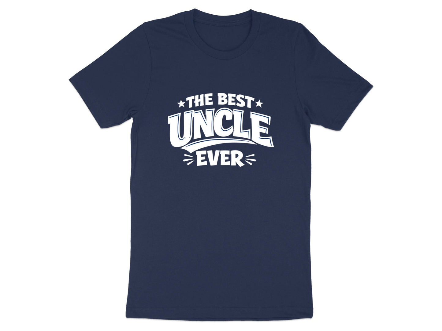 Best Uncle Ever Vintage Graphic Tee - Classic Sibling Gift