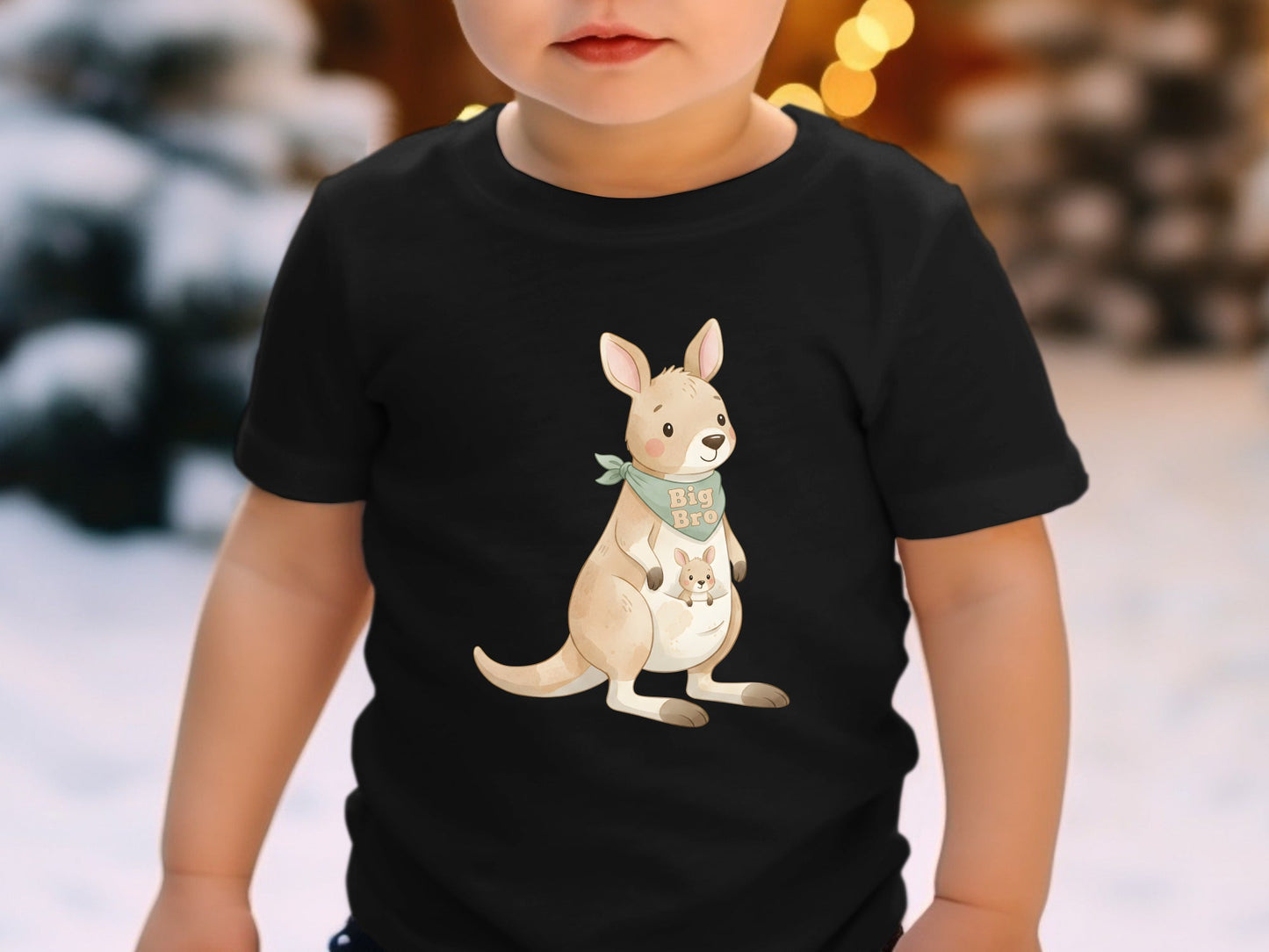Big Bro Kangaroo & Joey Graphic Tee