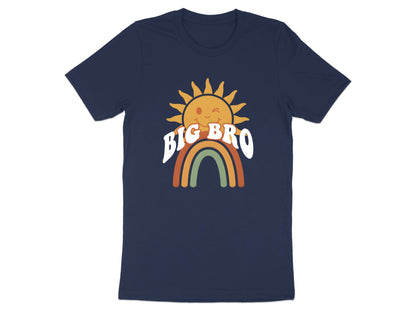 Big Bro Retro Rainbow Sun Graphic Tee