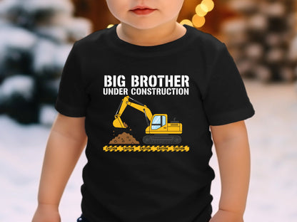 Big Brother Under Construction Excavator Tee