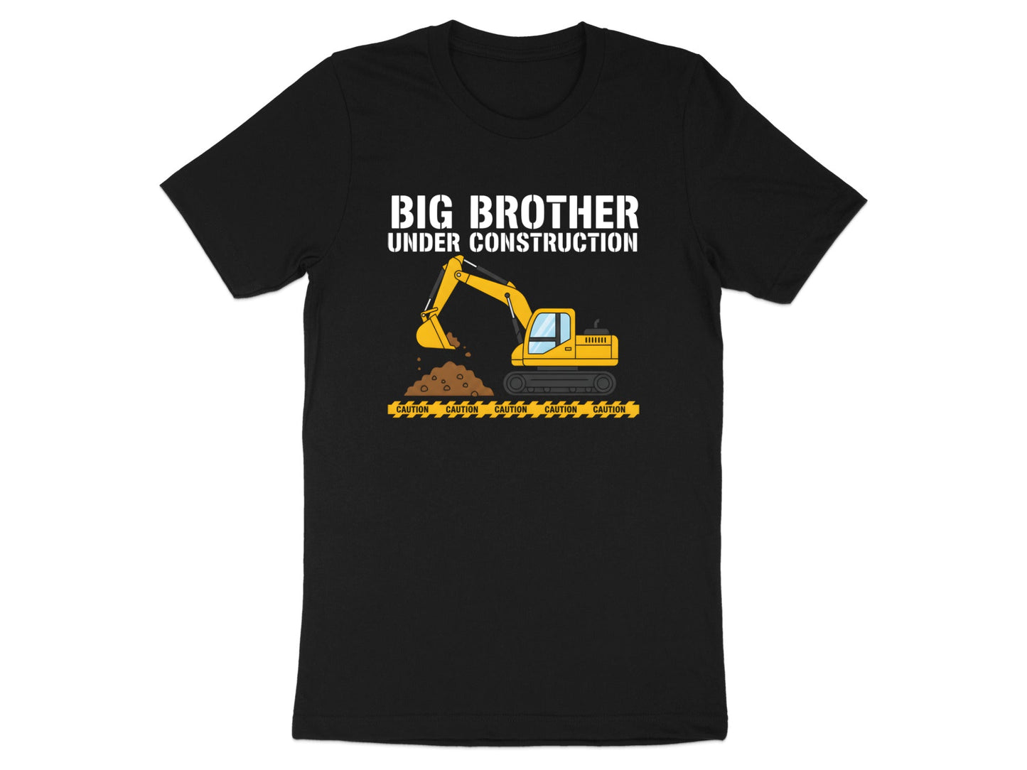 Big Brother Under Construction Excavator Tee