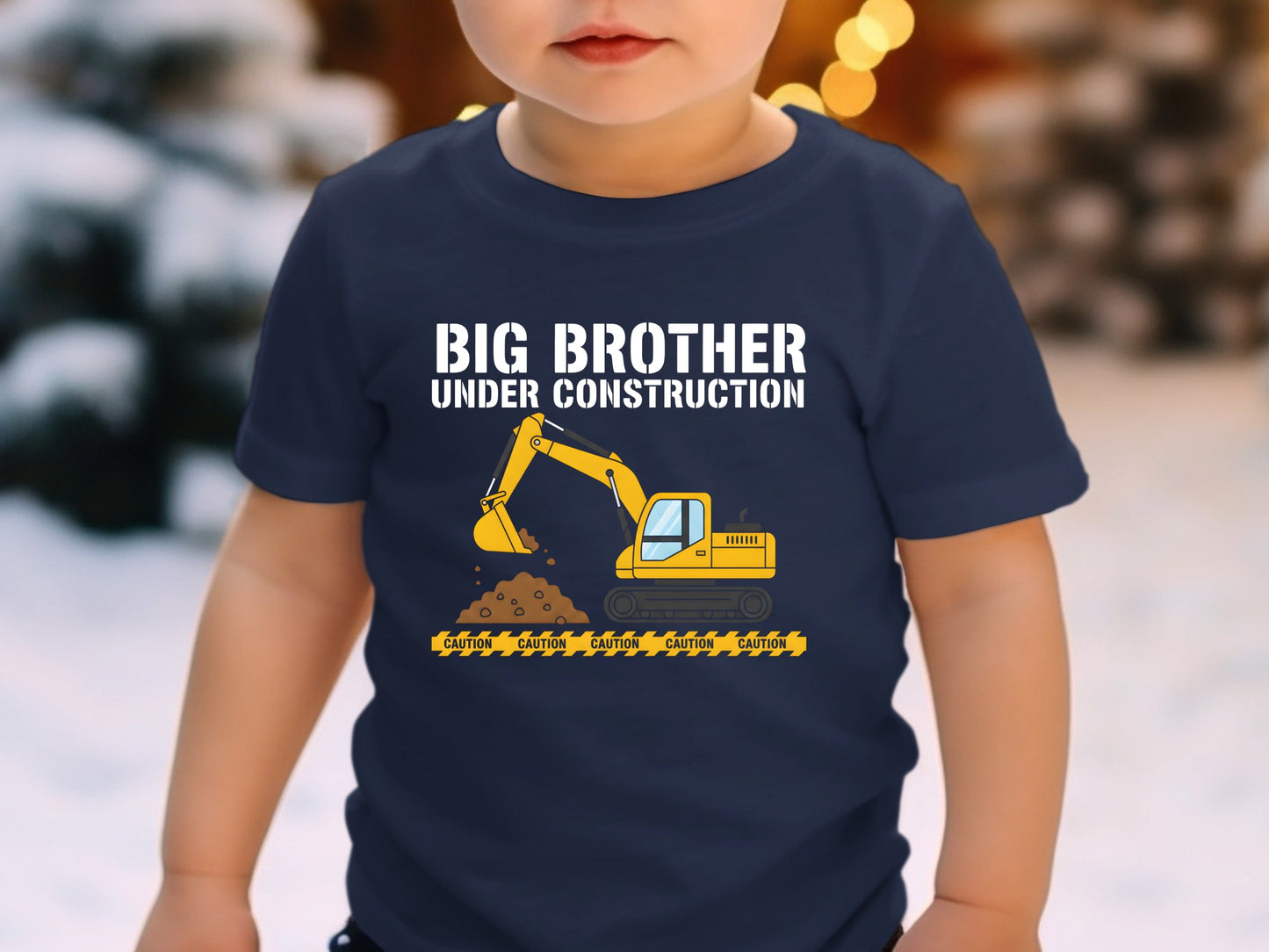 Big Brother Under Construction Excavator Tee