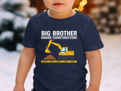 Big Brother Under Construction Excavator Tee