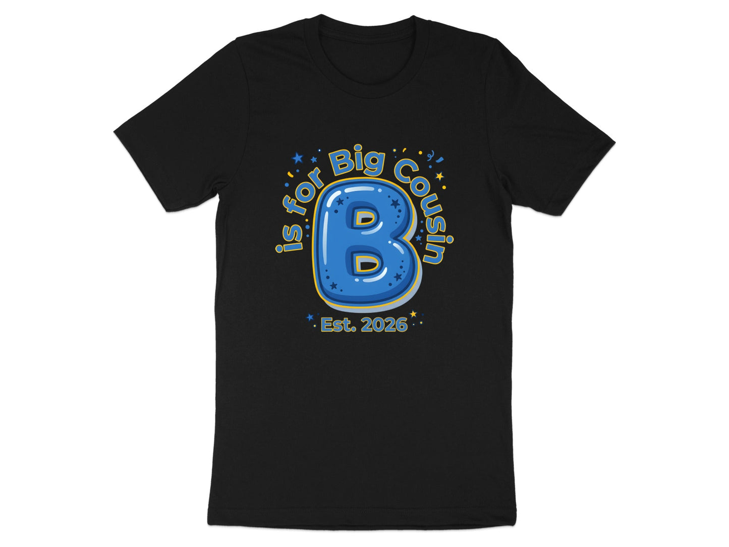 B is for Big Cousin Sibling Announcement Tee