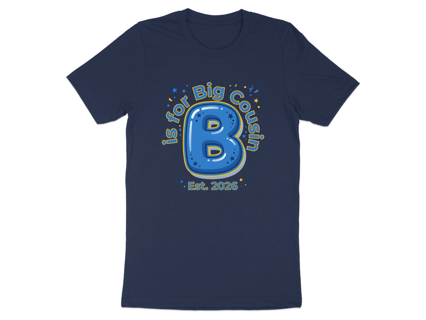 B is for Big Cousin Sibling Announcement Tee